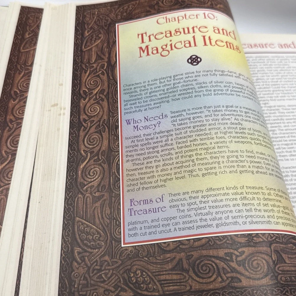 Dungeon Master Guide Advanced Dungeons & Dragons 2nd Edition Core Rulebook 1995
